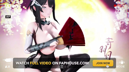Aether Gazer Ying Zhao Big Boobs Hentai Undress Dance Mmd 3D Red Fan Hand Color Edit Smixix