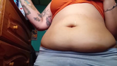 Cleaning My Deep Belly Button with a Cotton Swab