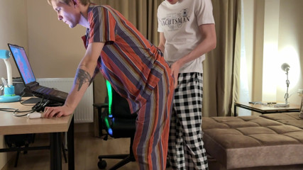 Part 2 Guy with Big Dick Fucks Cute Guy's Tight Asshole