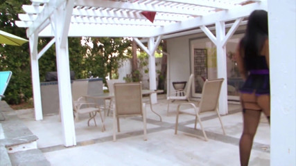 Hot and horny big tits and big ass ebony slut rides a big black cock hard for cum