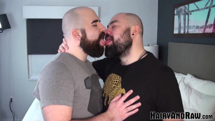 HAIRYANDRAW - Hairy hunks Jean Paul and Bearsilien bareback
