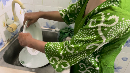 My wife is not at home right now and I am fucking with my housekeeper