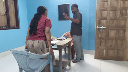 Desi indian 18 years old school girl sex with her teacher in class room, when teacher is studying, Desi Indian girl xxx video