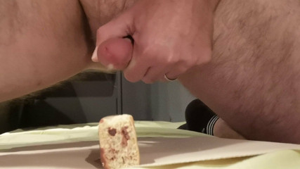 New breakfast for Cicci77 pan &amp; ciock with sperm