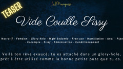 Sissy Cum-dumpster - French audio porn free use sissy