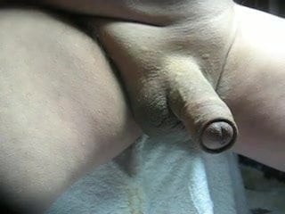 68 yrold Grandpa &amp;44 mature penis close uncut wank
