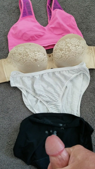 Wife's bras and panties loaded again