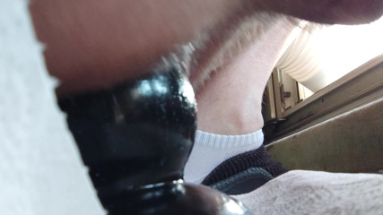 Buttplug close-up from the side