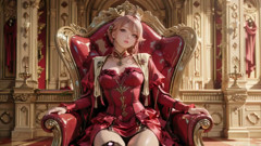 Crimson Throne: the Pink-haired Queen's Lazy Coronation