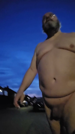 Nude Walk Around the Neighborhood