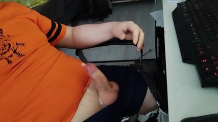 Basic Fap Continues and I Shoot Cum Twice, Try a Bit for Taste