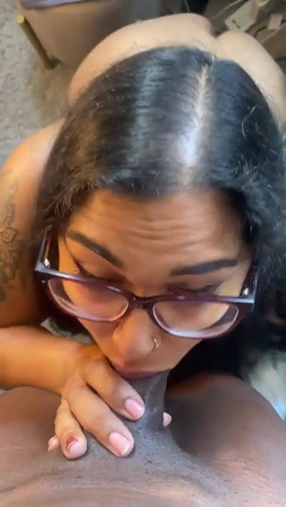 BBC Deepthroat with Asian BBW
