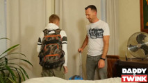 Daddyontwink Blond Stepson Dominik Black Seduces Stepdad Dave London Into Sex