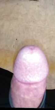 Big white cock slom motion cumshot
