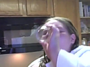 Angie has hiccups nude