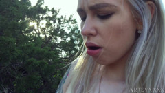 Hot Masturbation in Forest