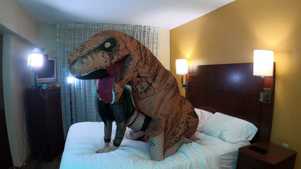 Dinosaur Fucks Goth TS thumbnail