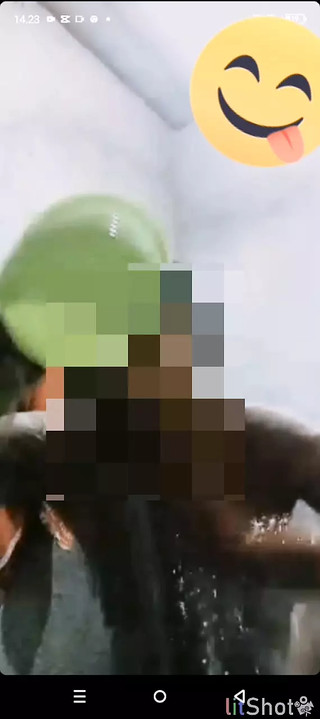 "Shower Alone, But My Shadow Is Wild – Face Blurred, Fantasy Open 🔥"