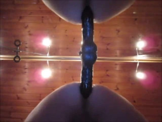 Longest Anal Play with my new Dildo