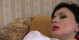 This is my Italian adventure... and your adventure. In my luxury hotel, I'm all dolled up in my make-up and jewelry