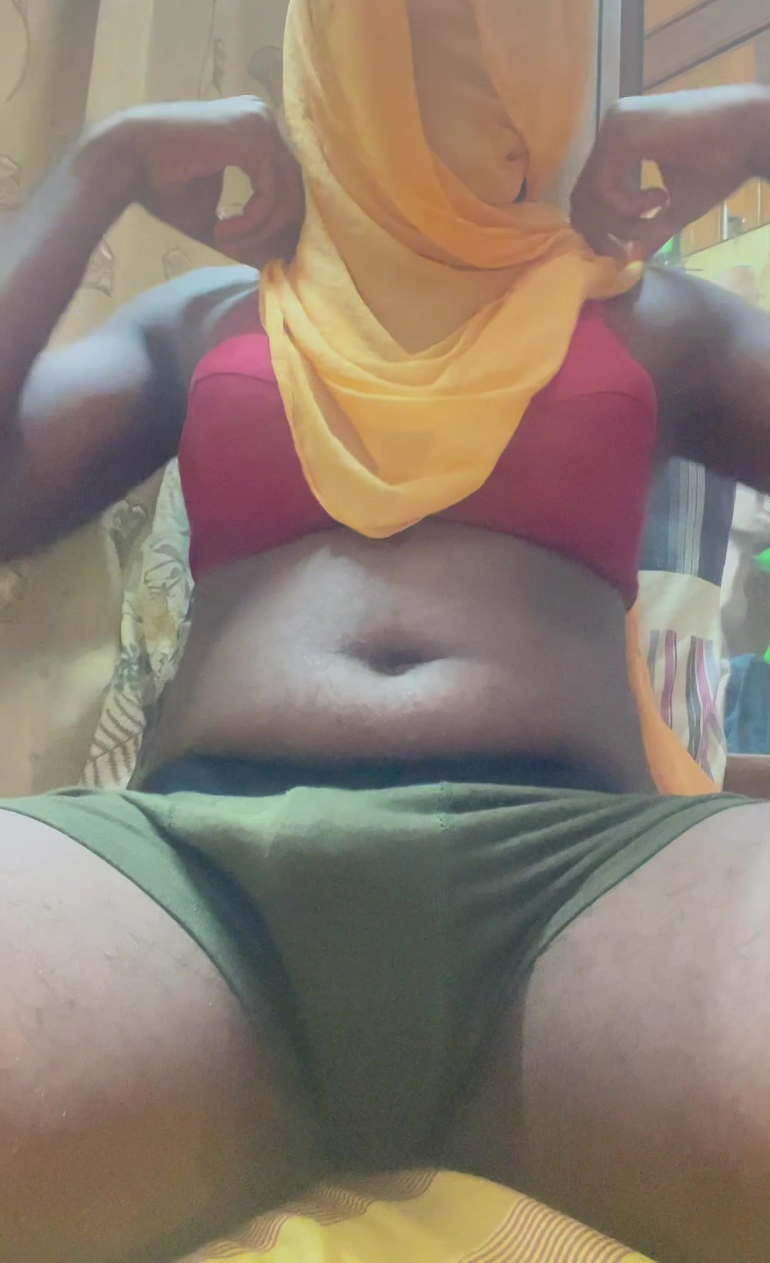 Girlfriend's Red bra