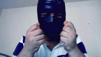 Tightly head wrapped and stuff gag