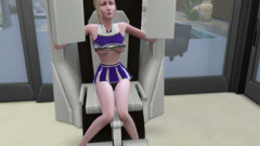 College girl joins the team and gets fucked by the coach in the gym. The Sims