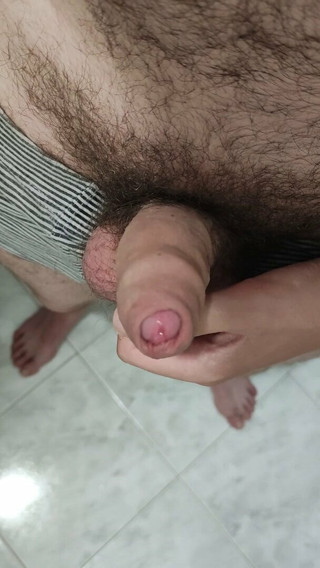 My uncut dick
