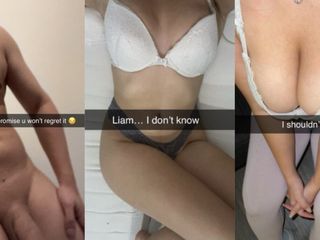 Husband Frequent Business Trips makes Lonely Wife Cheat on him on Snapchat