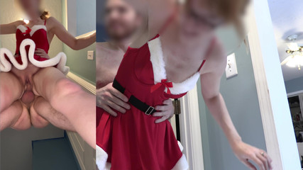 Xmas POV Creampie
