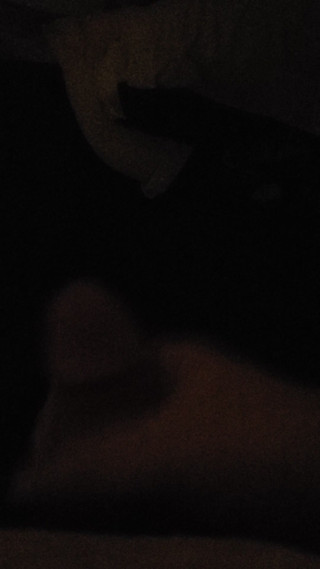 Fat old guy jacking off