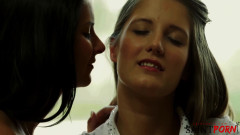 Adorable Gettin Cute and Raduschka Dive Into Pure Lesbian Intimacy