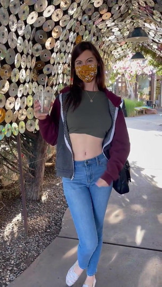 Showing off a little bit with people seeing me