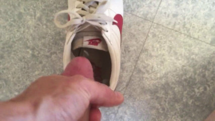 Cumshot in my sneakers