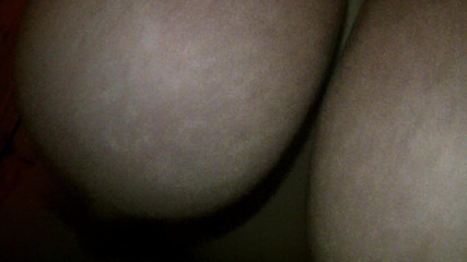 BBW tits swinging as i fuck her from behind