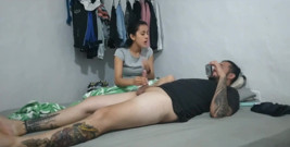 My Friend's Whore es by Me and Doesn't Recognize Me, I Invite Her to My House and We End up Fucking