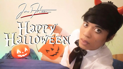 Trick or treat, I don't want candy, I want fresh milked cum for Halloween, or I squirt sperm in the letterbox, it's Jon Arteen's