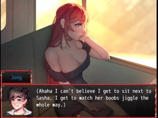 Harem In Another World Hentai Game Ep.1 Seducing the hot redhead popular girl !