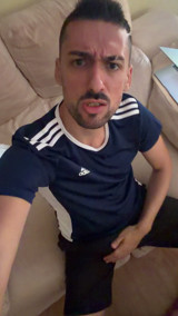 Mature Daddy Jerks off in Public Bathroom