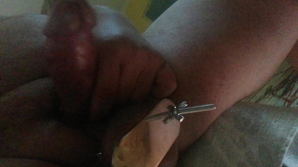 Big load after 7 hours edging