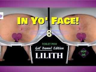 In Yo&#039; Face! Vol. 8 hd- Thick Puerto Rican BBW Toilet POV