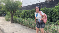 I Run Away From College and Go to My Boyfriend's House to Have Hard Sex and End up Cumming in My Innocent Face