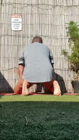 Inserted a Buttplug While in the Garden