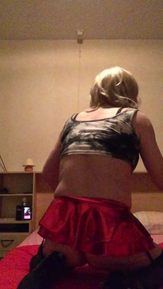 Using my Big Black Dildo (part one)