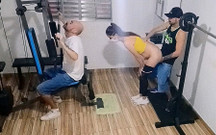 Wife Cheating on Her Husband at the Gym Behind His Back!
