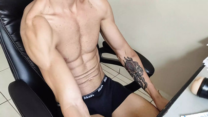 Jerking off in the room