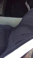 Cumming in my car