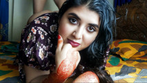 Full Face Doggy Style Sex with Bangla Talking - Real Bangladeshi Couple