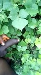 Desi guy jerking off outdoor