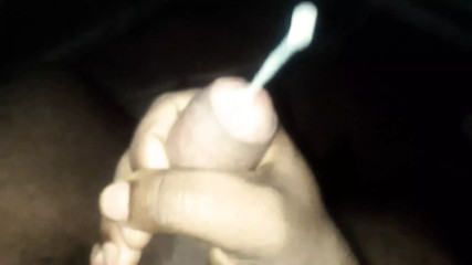 Teen Boy Playing with his Huge Cock with Cumshot part 2